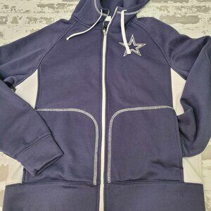 2528 Dallas Cowboys‎ Authentic Full Zip Jacket Men's Medium